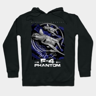 McDonnell Douglas F-4 Phantom Us Air Force Supersonic Jet Interceptor Hoodie